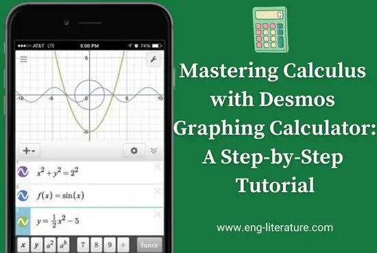 Mastering Calculus with Desmos Graphing Calculator: A Step-by-Step Tutorial Mastering Calculus with Desmos Graphing Calculator: A Step-by-Step Tutorial